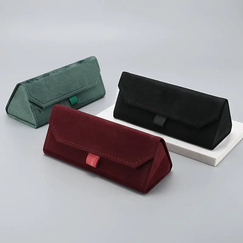 Suede Envelope Glasses Case