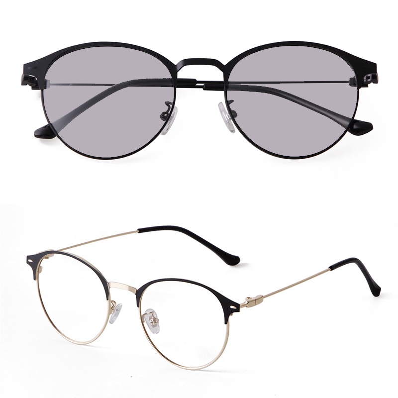 Photochromic + Anti-Blue Glasses (Metal Alloy)