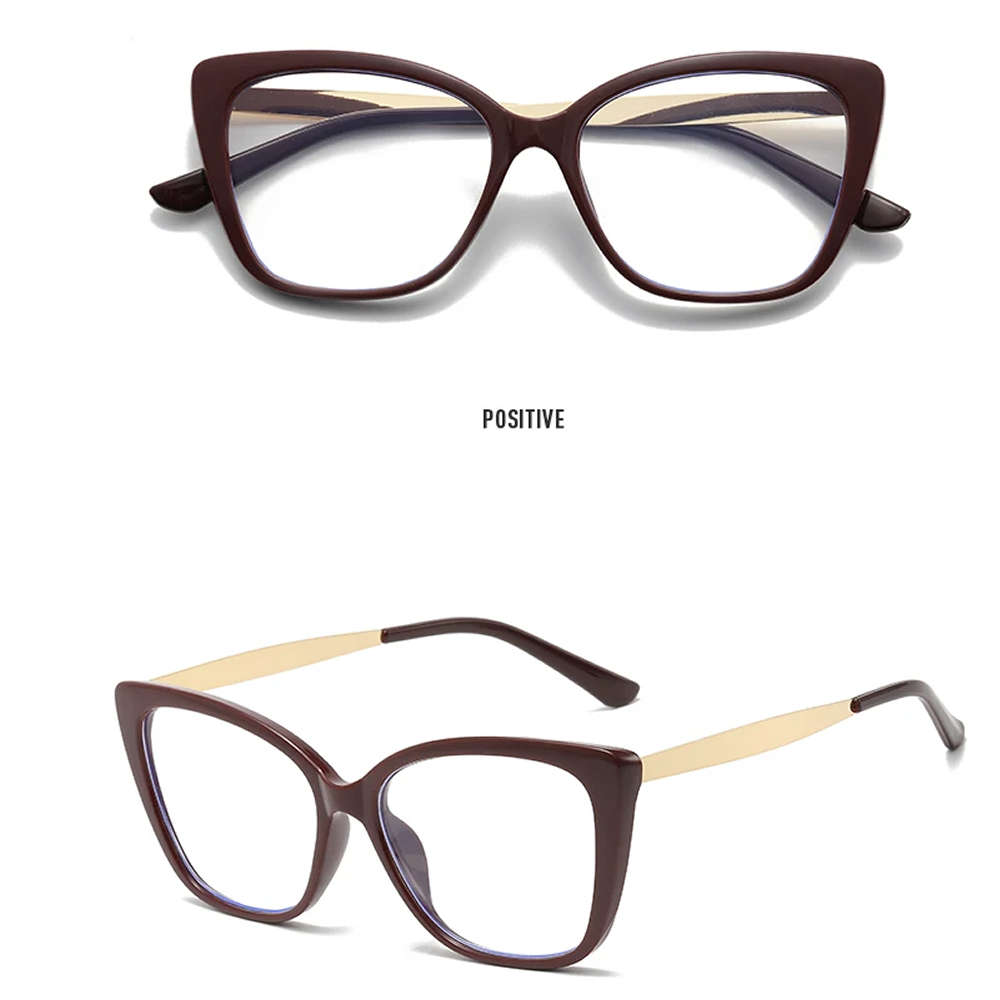 Photochromic Optical FRAME (Cat-eye 1008)