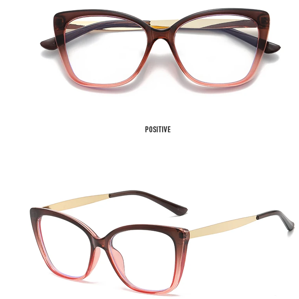 Photochromic Optical FRAME (Cat-eye 1008)