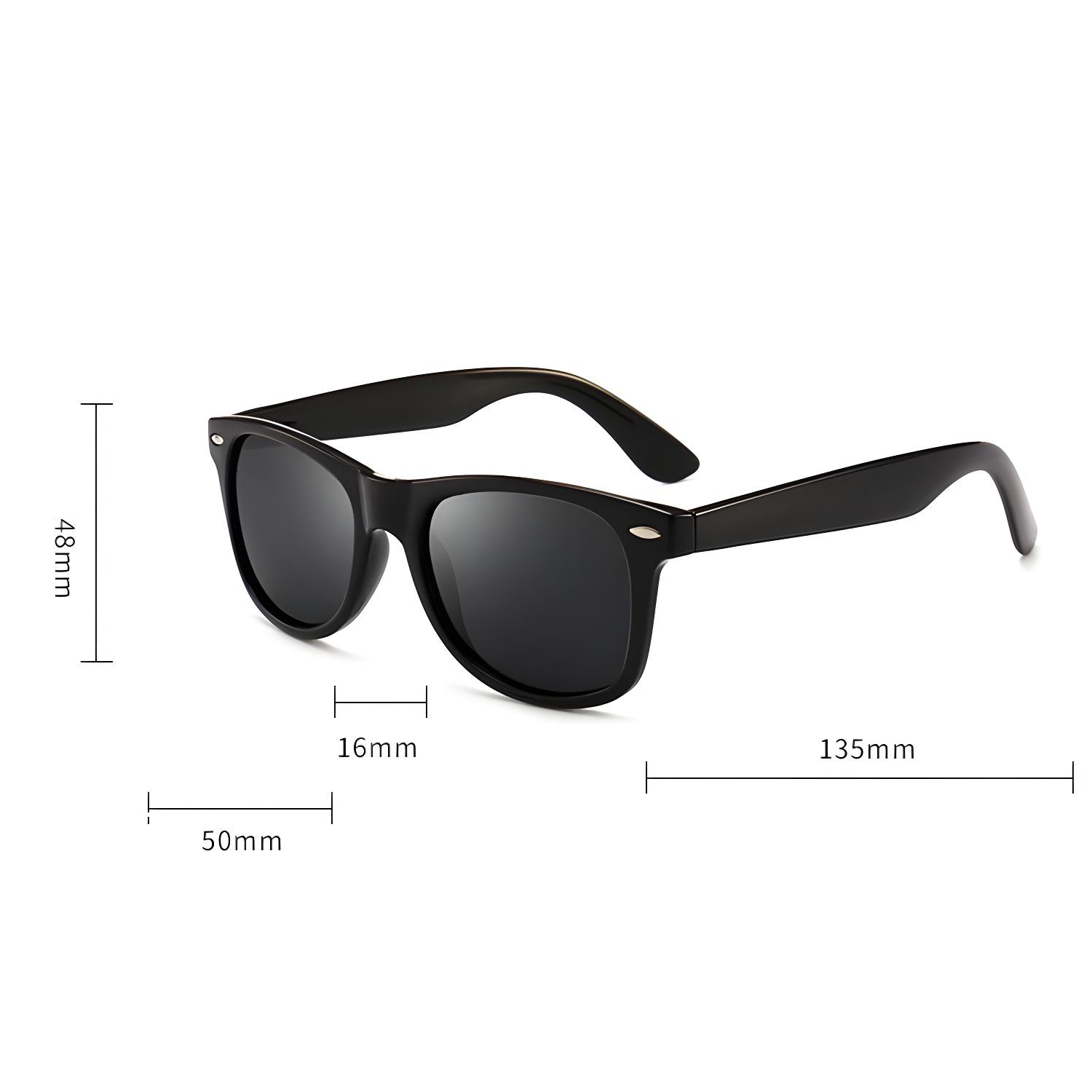Polarized Classic Sunglasses (Model 0412)
