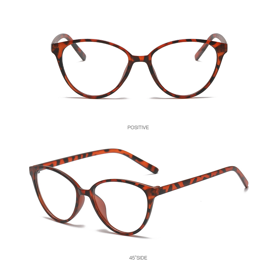 Photochromic Oval Anti-Blue Glasses