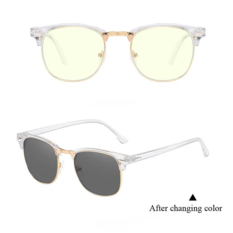 Photochromic Anti-Blue Retro Glasses (Plastic)