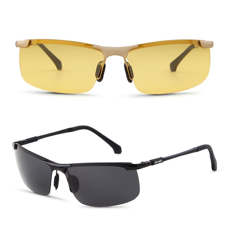 Polarized Sporty Sunglasses (Aluminum)