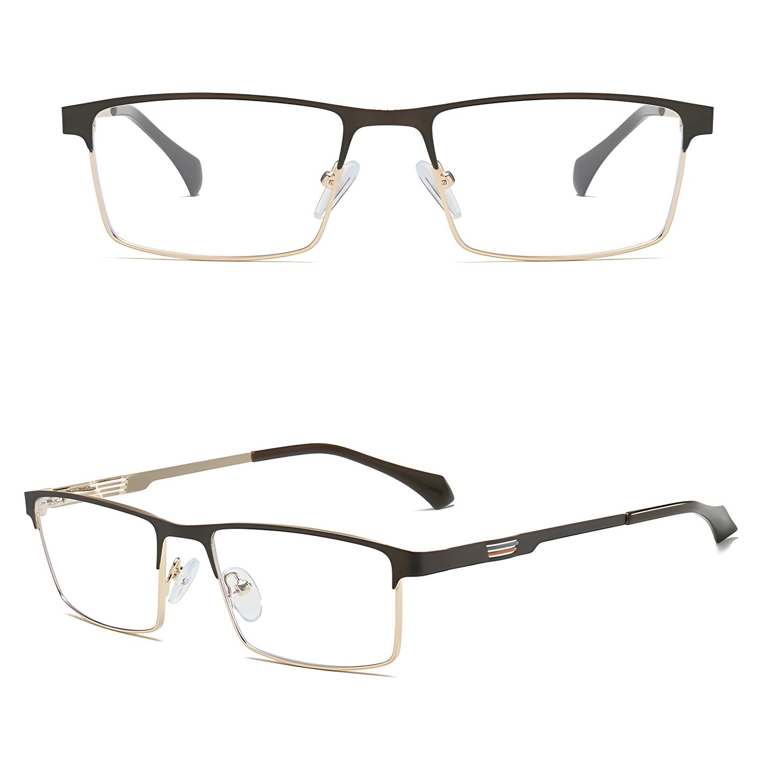 Photochromic Anti-Blue Retro Glasses (Model 6915)