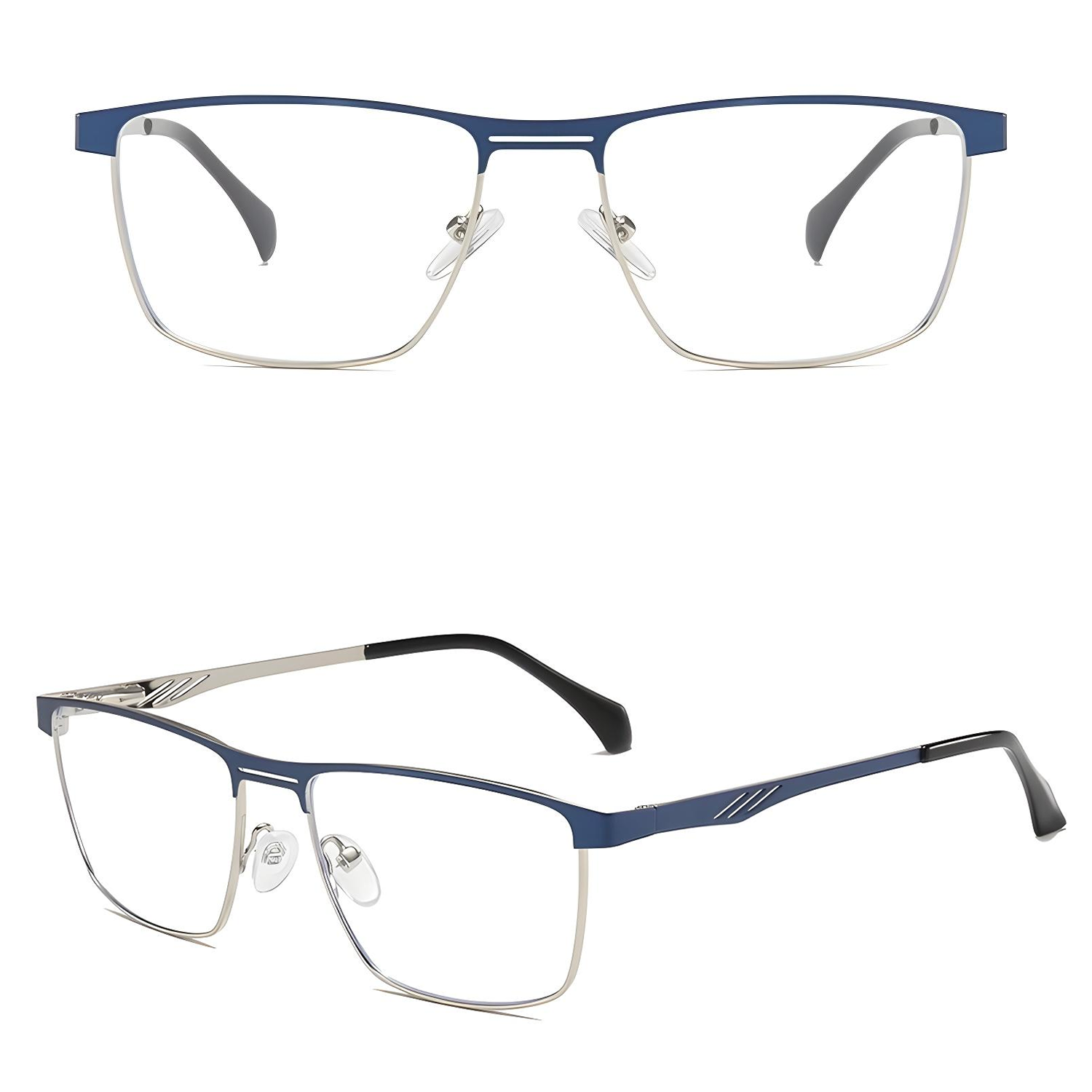 Photochromic Anti-Blue Retro Glasses (Model 6915)