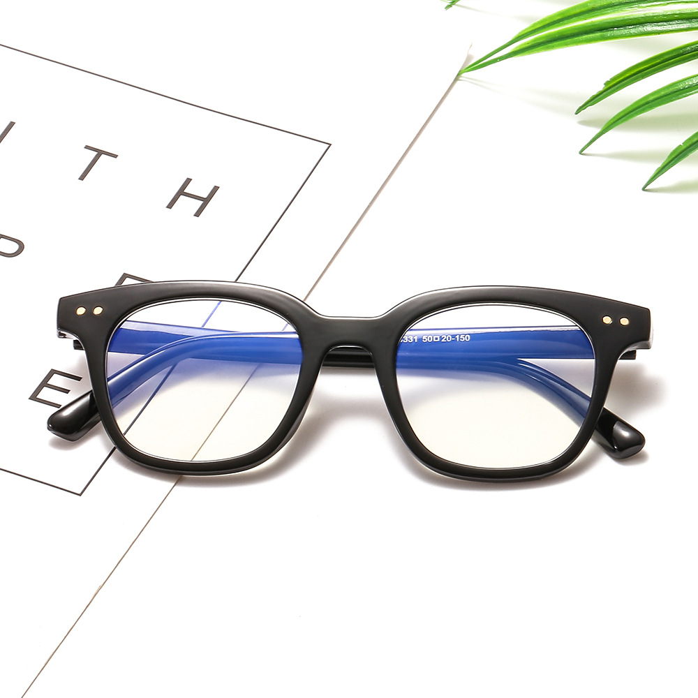 Photochromic + Anti-Blue Glasses (Matte Black)