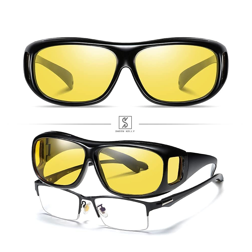 Night Driving Fit Over Glasses