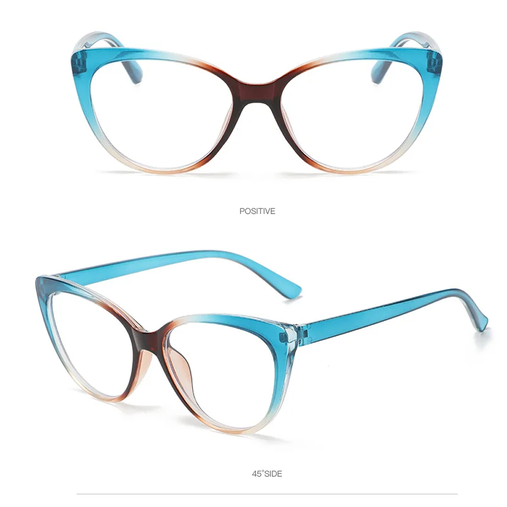 Photochromic Cat-eye Glasses (Sleek)