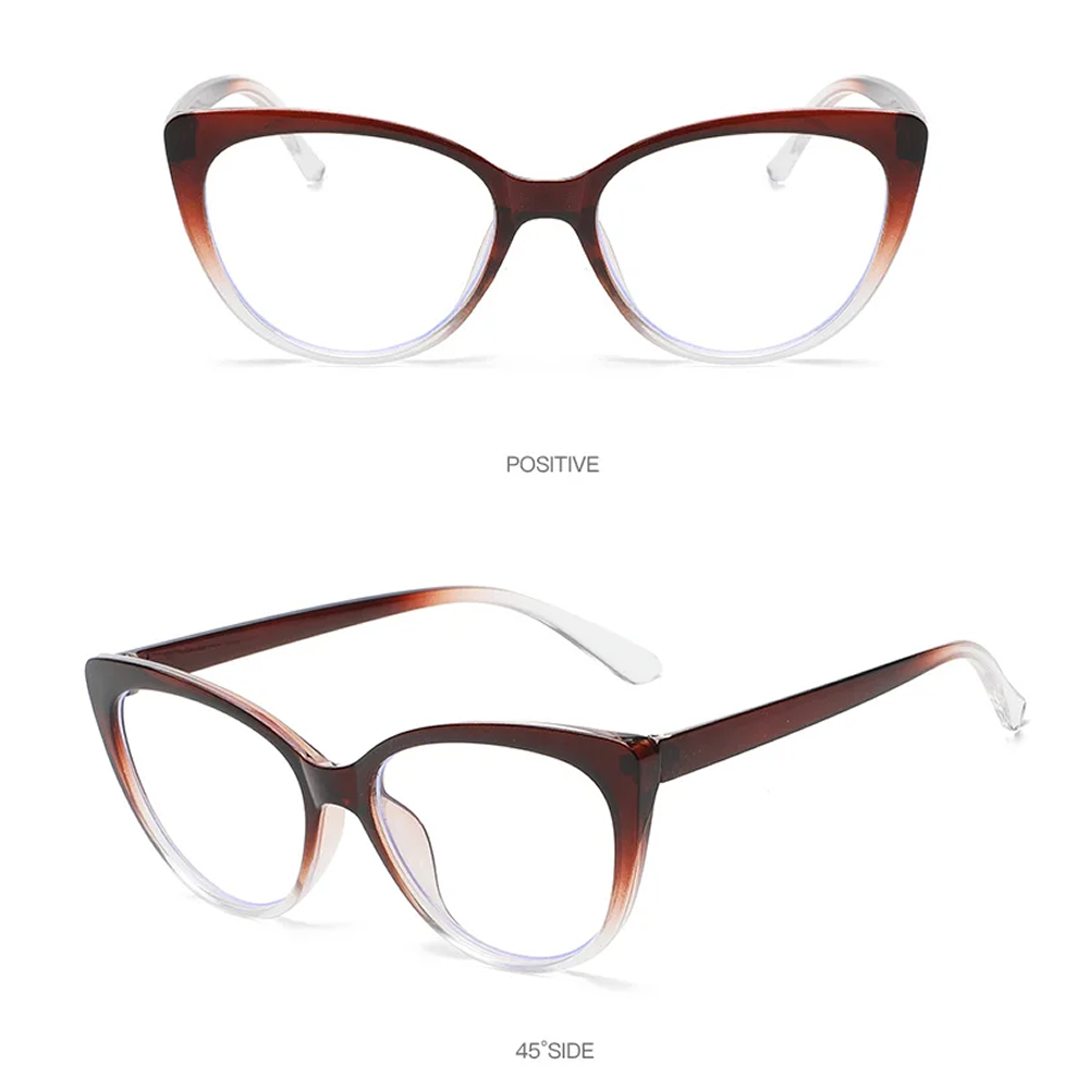 Photochromic Cat-eye Glasses (Sleek)
